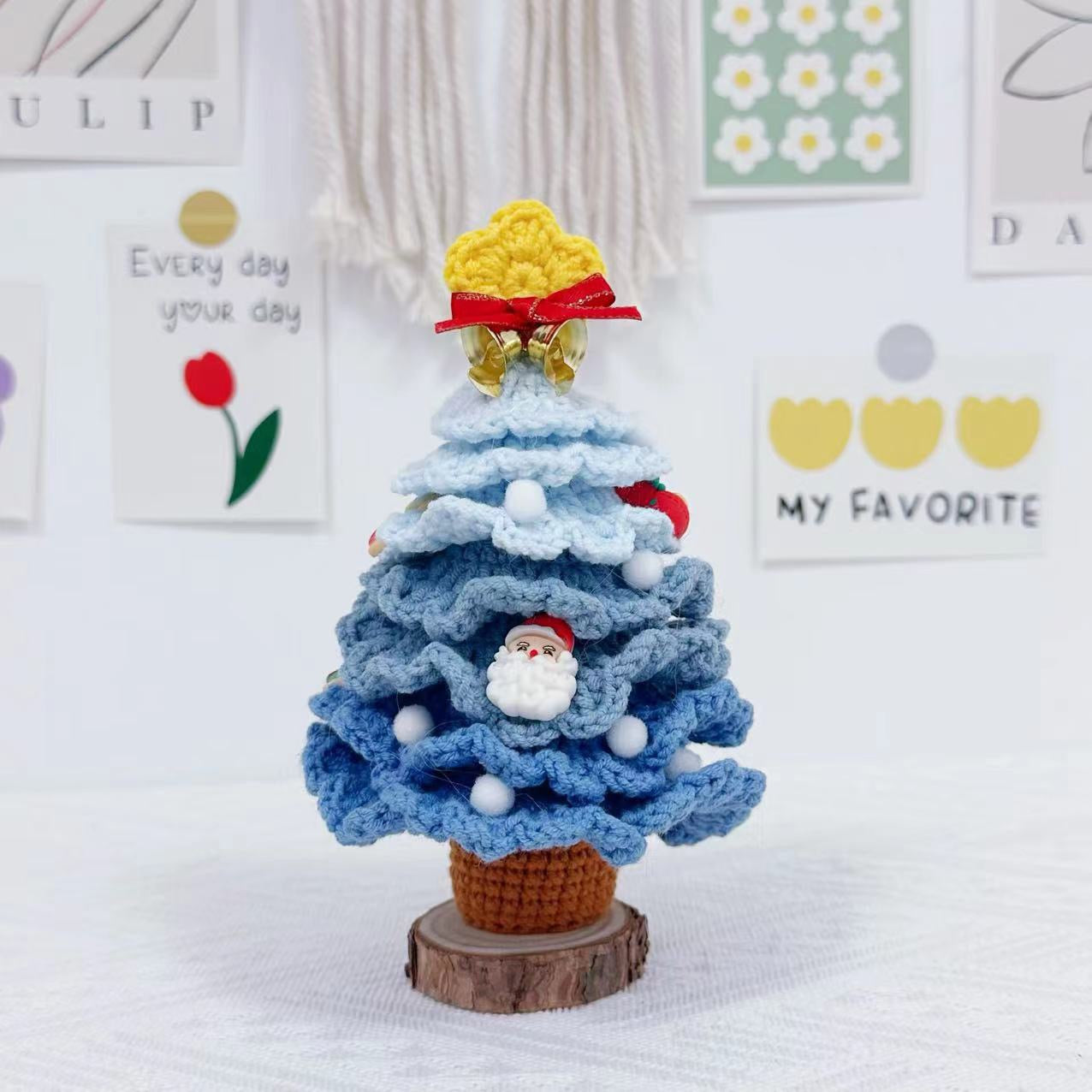 7-layerHandcrafted Crochet Christmas Tree