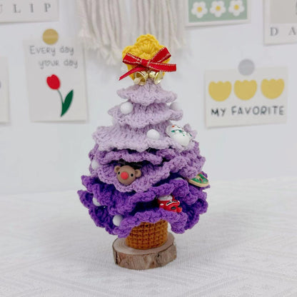 7-layerHandcrafted Crochet Christmas Tree