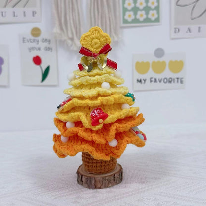 7-layerHandcrafted Crochet Christmas Tree