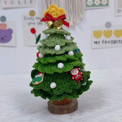 7-layerHandcrafted Crochet Christmas Tree