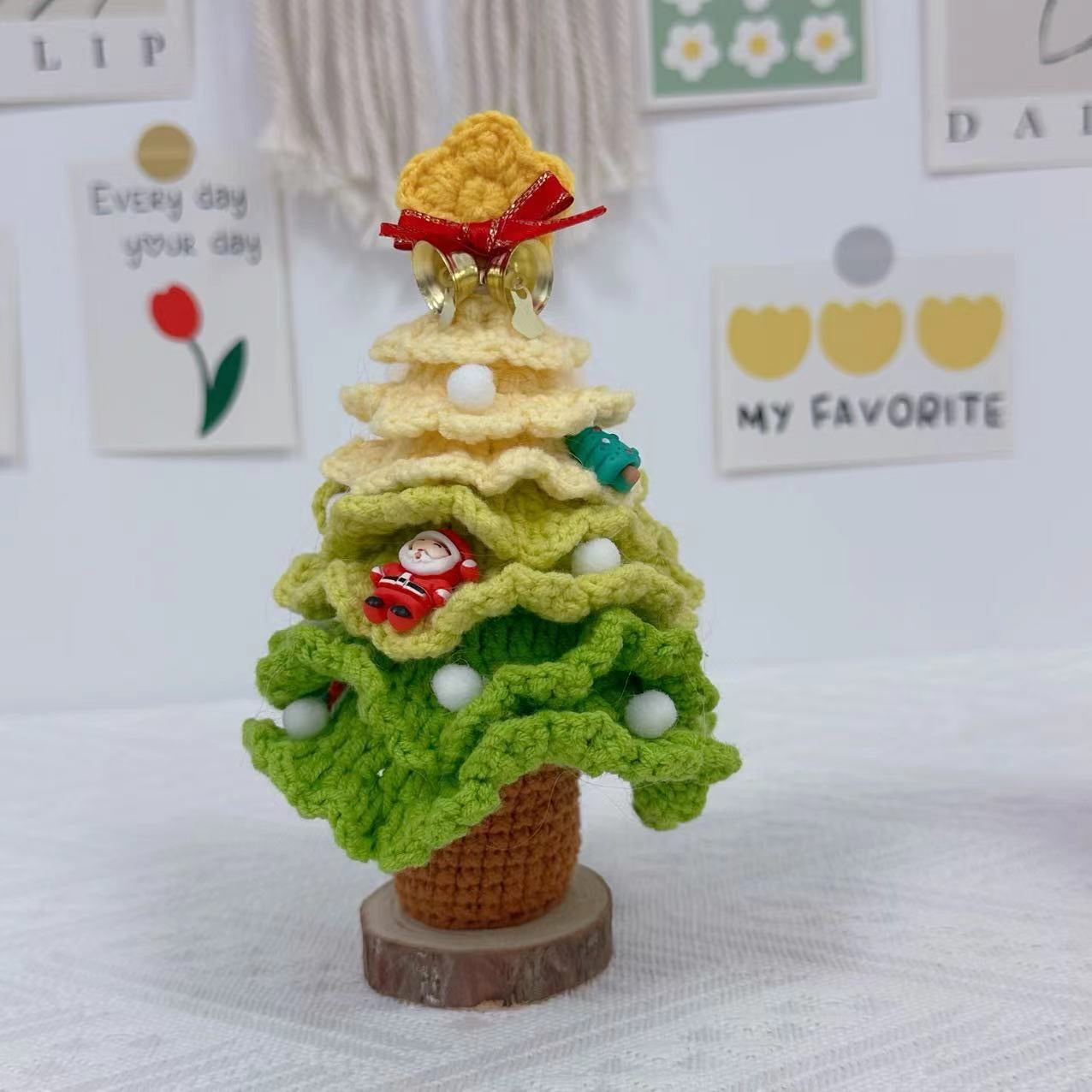 7-layerHandcrafted Crochet Christmas Tree