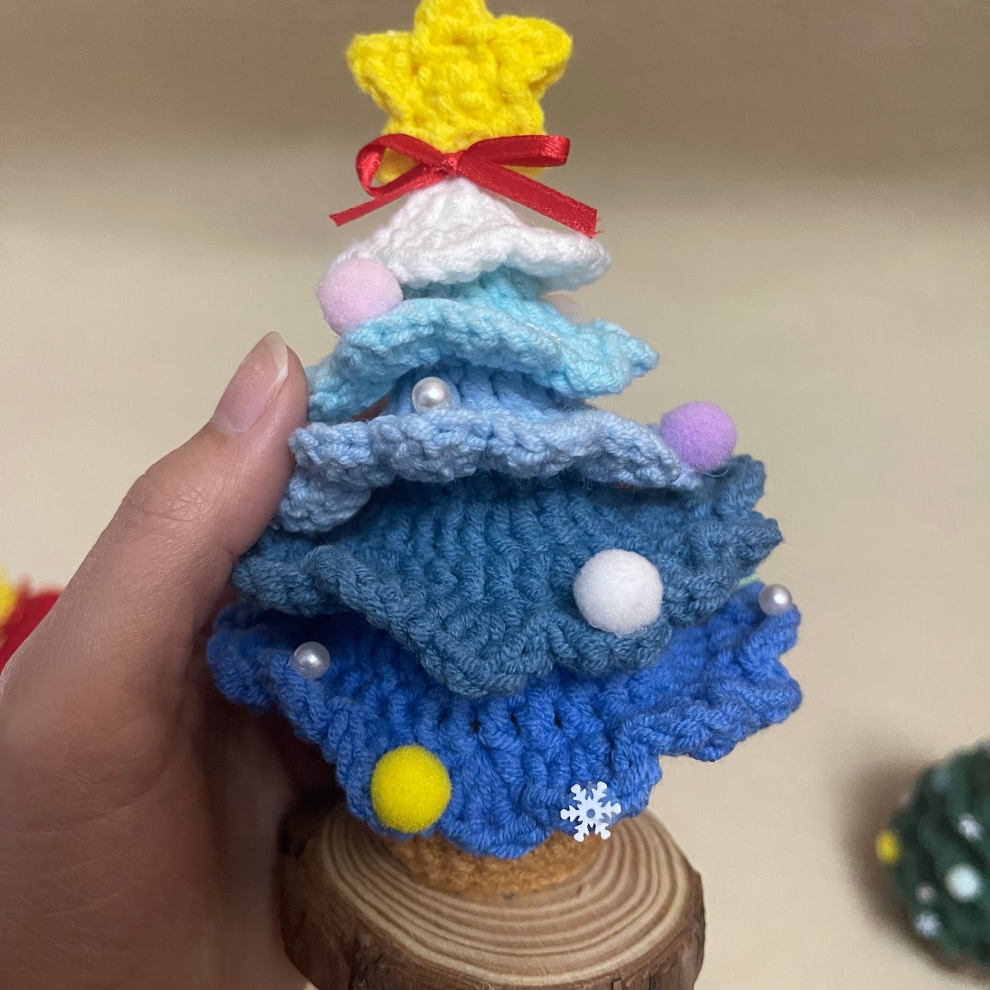 5-layer Handcrafted Crochet Christmas Tree