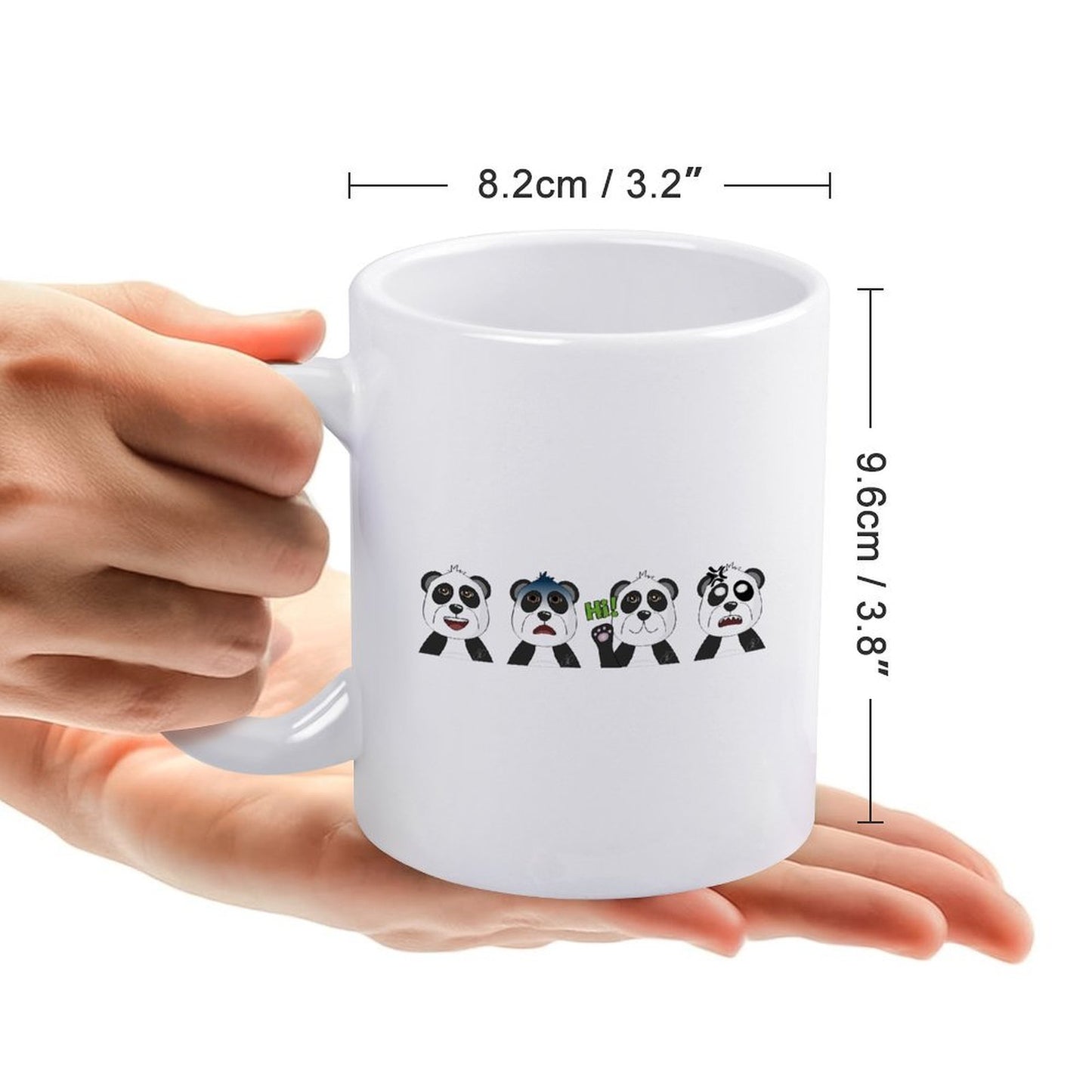 Panda Mug 12OZ 350ML