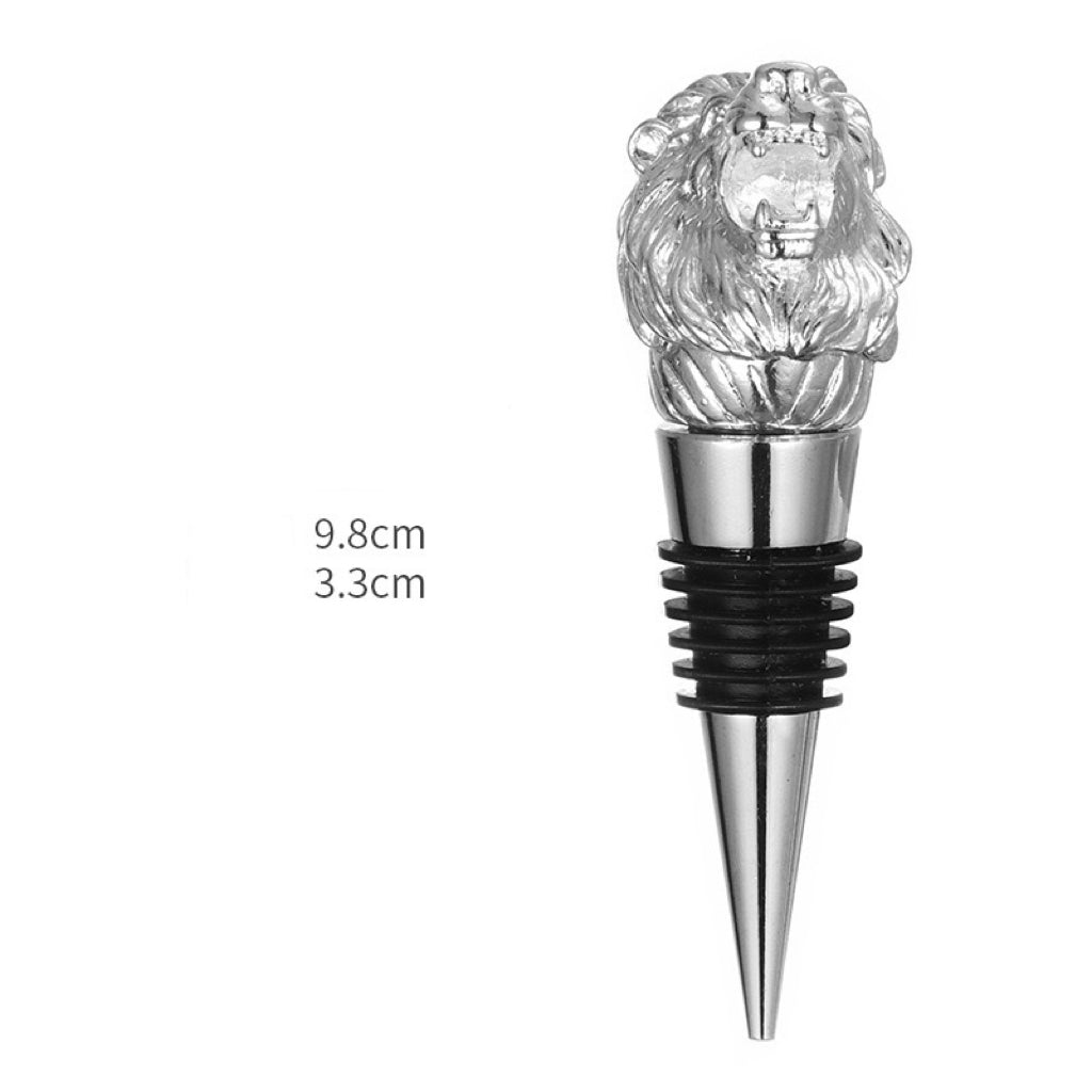 Lion Wine Stopper