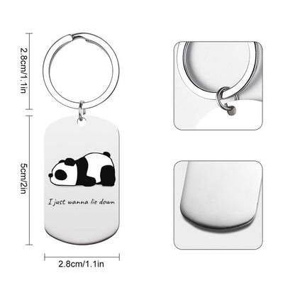 Metal keychain (double-sided printing)