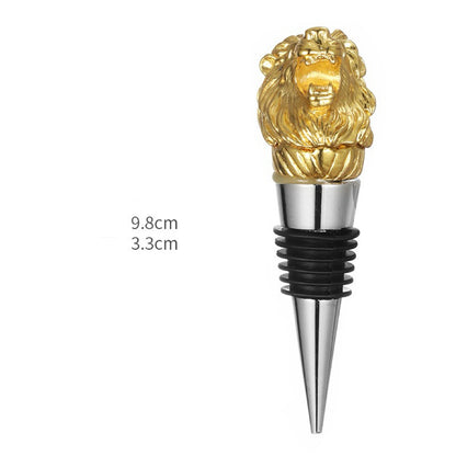 Lion Wine Stopper