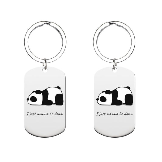 Metal keychain (double-sided printing)